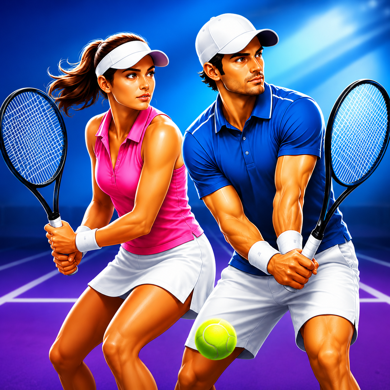 Tennis Brettspiel Logo